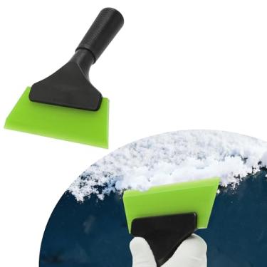 Imagem de VekAuto 1 peça de rodo de carro para filme verde 17,5 cm l ferramenta raspadora multifuncional para lavar, limpar papel de parede de vidro