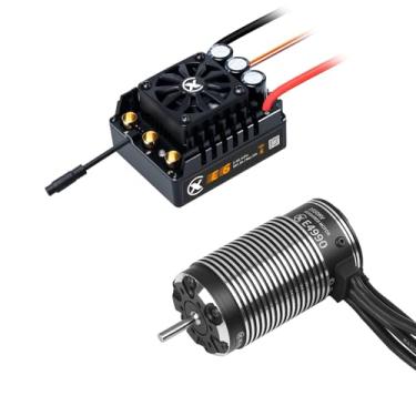 Imagem de XC E4990 Motor & E6 Sensored Brushless ESC Combo for RC Car,3-8S Lipo,200A Continuous Current,Supprot APP Control,Applicable to:1/7 On-Road,Off-Road,Short Course,1/8 Monster(Heavy Load)