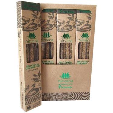 Imagem de Incenso Defumador Nirvana Premium - Palo Santo com Benjoim: Relaxament