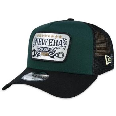 Imagem de BONE NEW ERA 9FORTY A-FRAME TRUCKER BRANDED MOTORSPORT-Masculino