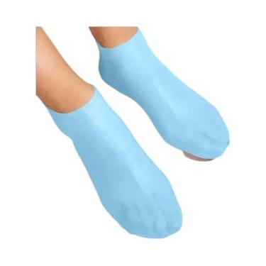 Imagem de Meias De Silicone Hidratantes Para Pés Secos E Rachados, Ferramenta De