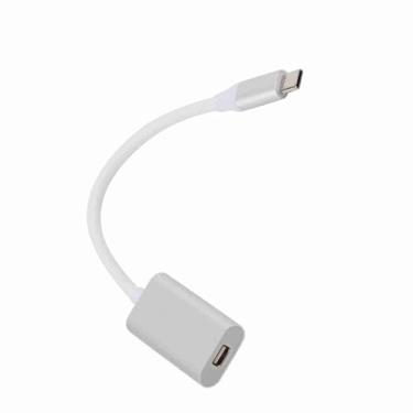 Imagem de Luqeeg Adaptador USB3.1 Tipo-c para Mini DisplayPort Conversor USB-C para Mini DP de para, Transmissão 4k HD, Aplicável Ao Novo Display/TV/Projetor (Prata)