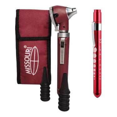 Imagem de Otoscópio Medico De Led - Lanterna Clinica - Estojo