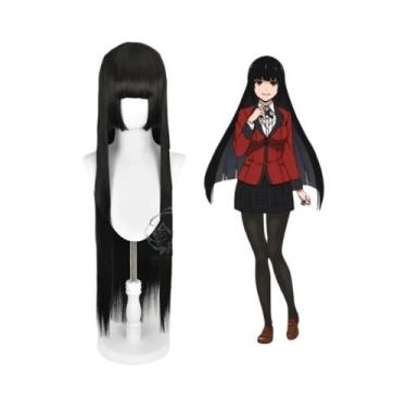 Imagem de Peruca De Cosplay Yumeko Jabami Kakegurui Runa Mary Saotome Kirari Mom
