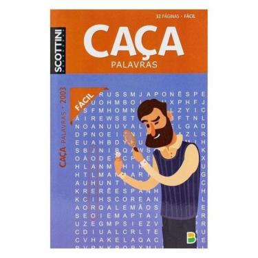 Imagem de Scottini Caça-Palavras (32P) N.2003 (Fácil)