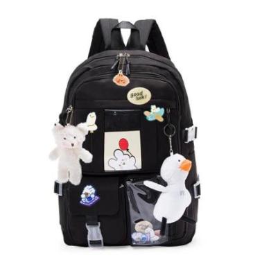 Imagem de Mochila Escolar Feminina Reforçada Trabalho 19 litros-Feminino