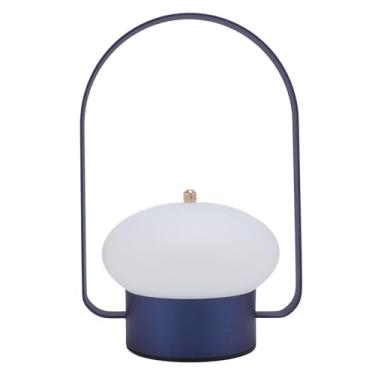 Imagem de Walmeck Candeeiro de Mesa Recarregável Regulável Estilo Lanterna Portátil Luz Noturna para Uso Doméstico e Exterior