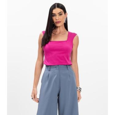 Imagem de Blusa Feminina Infinita Cor Rosa, M, Rosa