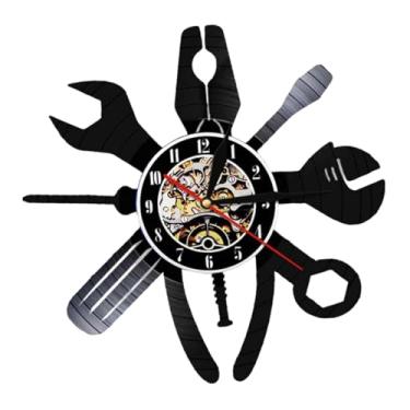 Imagem de Generic Relógio de parede silencioso, decorativo, para restaurante ou cafeteria.