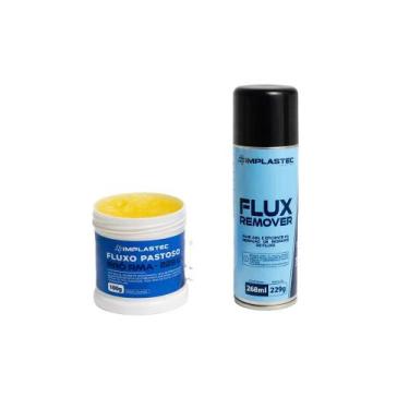 Imagem de Kit Manutenção Eletrônica Fluxo Solda 100g + Removedor de Fluxo Spray 