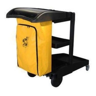 Imagem de Carrinho Funcional De Limpeza W2 SACO AMARELO - jsn