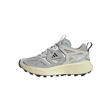 Imagem de adidas Tênis feminino Kantai Trail, Wonder Silver/Preto/Off White, 34