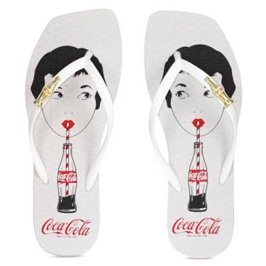 Imagem de Chinelo Coca Cola Londres Square Feminino 35-36
