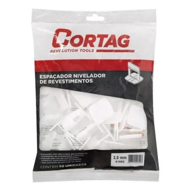 Imagem de Espaçador Nivelador de Piso Com 50 Peças Tamanho: 3.0Mm Cortag - Meu C