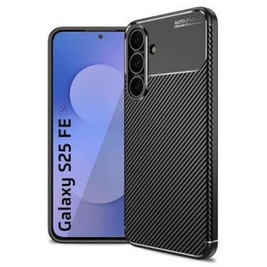 Imagem de Capa Case Fibra de Carbono Anti Impacto para Galaxy S25 Fe - Capinha Protetora Leve e Durável Danet (Preta)