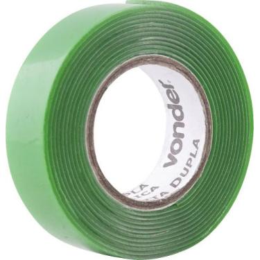Imagem de Fita dupla face acrílica 19mmx2m incolor Vonder