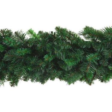 Imagem de Festão Aramado Natal 2,70 Metros Verde 180 Galhos - Chibrali