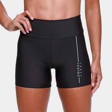 Imagem de Bermuda Colcci Sport Feminina, Preto, GG