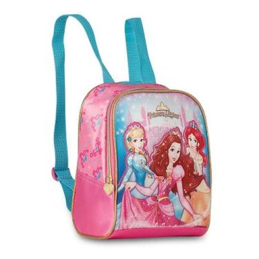 Imagem de Lancheira Térmica Princesas Mágicas Infantil Escolar/Passeio - Super R