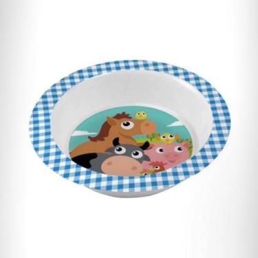 Imagem de Tigela Infantil C/ Borda Personagem Melamine Resistente Tuut Cor:Fazen
