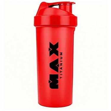 Imagem de Coqueteleira - 700ml Vermelha - Max Titanium