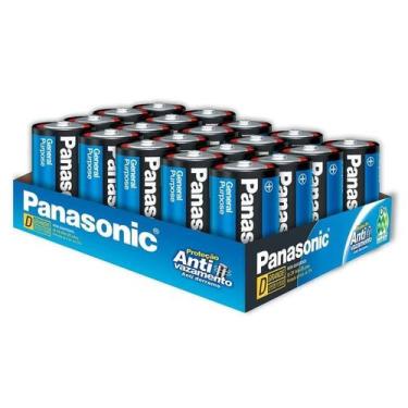 Imagem de Pilha Comum D Varejo 20 Unidades Panasonic Um-1sh300