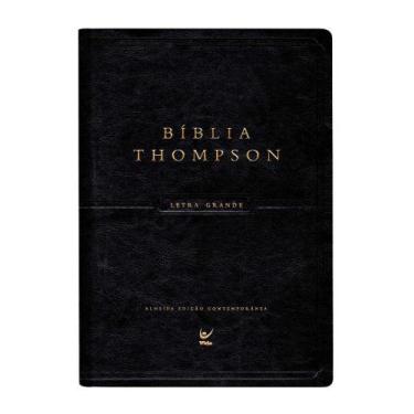 Imagem de Biblia thompson - letra grande - preta - vida - EDITORA VIDA