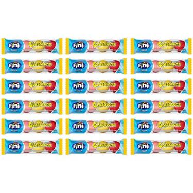 Imagem de Chiclete Fini Clássicos C/ 18un 252g, 18 Unidades, Framboesa e morango