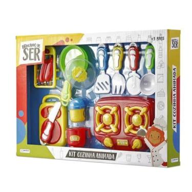 Imagem de Brincando de Ser Cozinha Animada com Acessórios Multikids - BR955