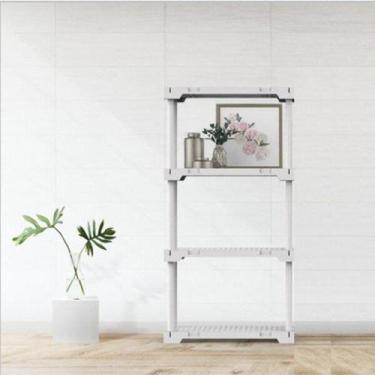 Imagem de Estante Modular 4 Prateleiras Poly Eco Grifit Branco