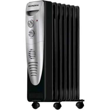 Imagem de Aquecedor a Oleo Mondial a06 1500w Preto -, Preto, 110V