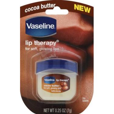 Imagem de Bálsamo Labial Vaseline Lip Therapy, Hidratante Manteiga De Cacau - 7 