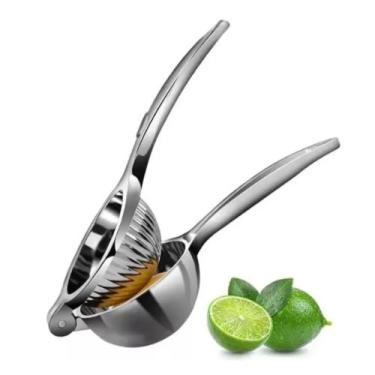 Imagem de Espremedor De Limão Profissional Aço Inox 22x7cm Gp - GP Inox