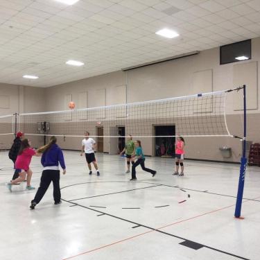 Imagem de Rede de Vôlei Profissional Com 4 Faixas de PVC-Unissex