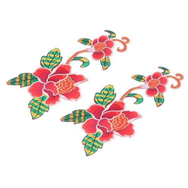 Imagem de Remendos de costura, remendo de pano 2 peças para decoração de páscoa para scrapbook