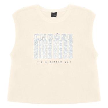 Imagem de Regata Feminina Kindness Rovitex Teen Bege