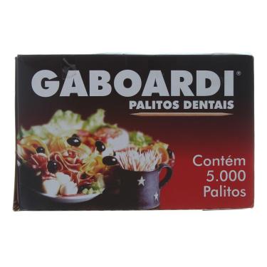 Imagem de Palito de Dente Caixa com 5000 Unidades Gaboardi