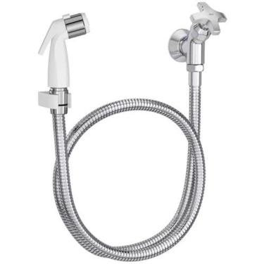 Imagem de Ducha Higiênica Com Registro Cromado / Branco Link 1984.C34.ACT.LINK,BR - Deca