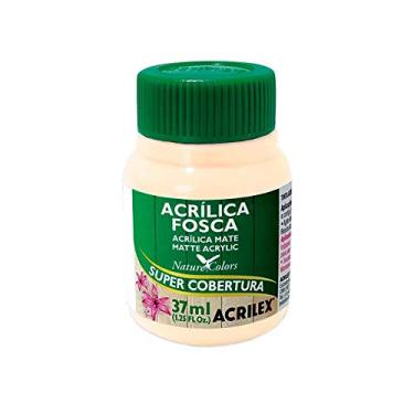 Imagem de Tinta Acrílica Fosca 37 ml Acrilex Avulso Amarelo Pele 538