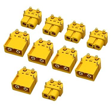 Imagem de Adaptador conector macho fêmea Amass XT60 XT60PW para bateria RC (5 pares)