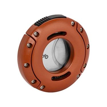 Imagem de Cortador duplo de guilhotina Xikar XO, lâminas duplas de aço inoxidável, calibre de 64 anéis, Laranja