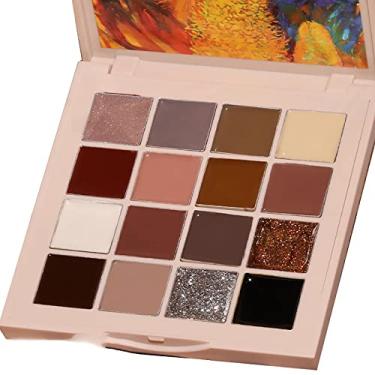 Imagem de Yajun Paleta de verniz de unhas de gel em creme sólido, conjunto de pintura de gel semipermanente de 16 cores com pincéis para unhas, kit de manicure de arte para casa, F, 1,5 g * 16