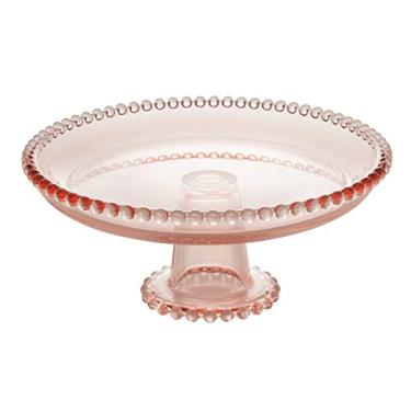 Imagem de Wolff PRATO COM PÉ PEARL 20x9,5CM ROSA