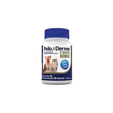 Imagem de VETNIL Pelo E Derme 1500Mg Dha + Epa 30 Cápsulas Vetnil