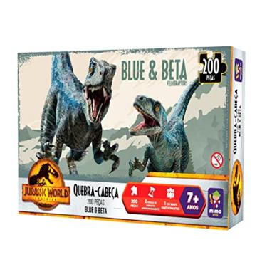 Imagem de QUEBRA CABEÇA 200 PÇ - BLUE & BETA - JURASSIC WORLD - MIMO BRINQUEDOS