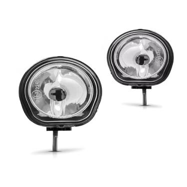 Imagem de Par Farol de Milha Palio Sem Moldura 2001 2002 2003 Até 2011