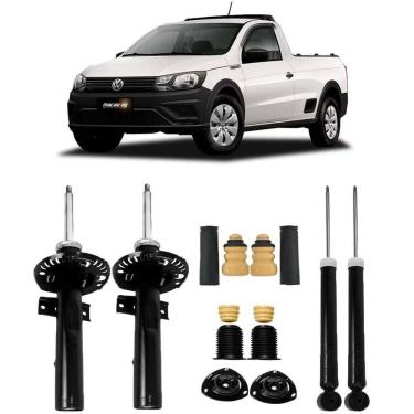 Imagem de Kit 4 amortecedores dianteiro + batente saveiro 2012 13