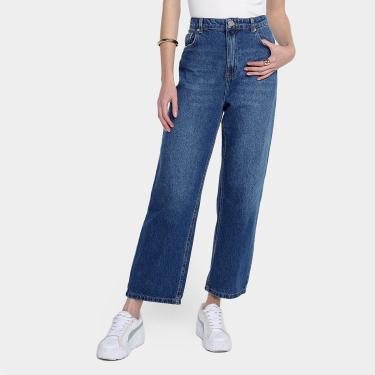 Imagem de Calça Jeans Mom Hering Cintura Alta Feminina-Feminino