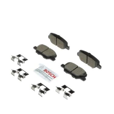 Imagem de BOSCH BC1679 QuietCast Conjunto de pastilhas de freio a disco de cerâmica premium - compatível com Mazda 3, 3 Sport, 6; Mitsubishi Outlander, Outlander Sport, RVR; TRASEIRA