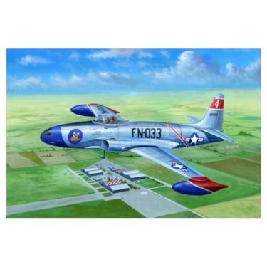 Imagem de Avião F-80 A Shooting Star Kit Hobby Boss 1/48 plastimodelismo
